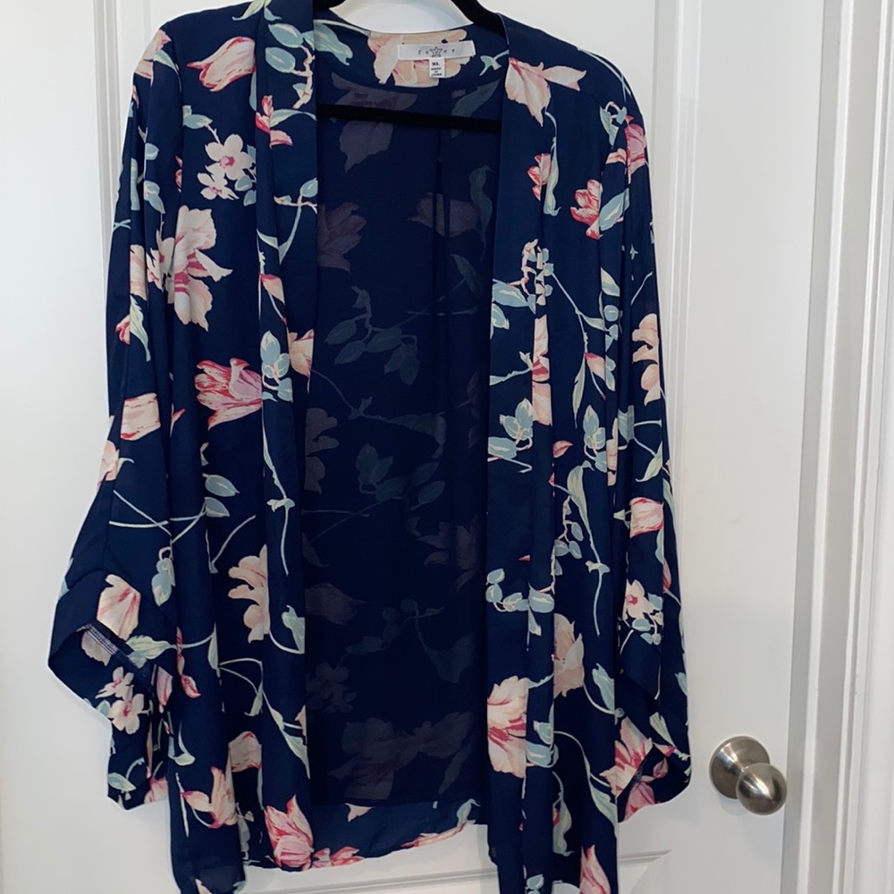 Floral cardigan